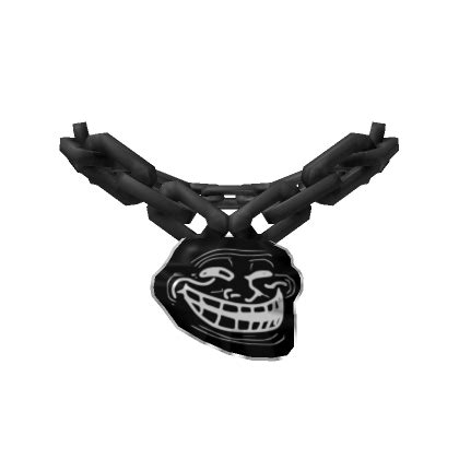 Inverted Trollface Chain Roblox Item Rolimon S