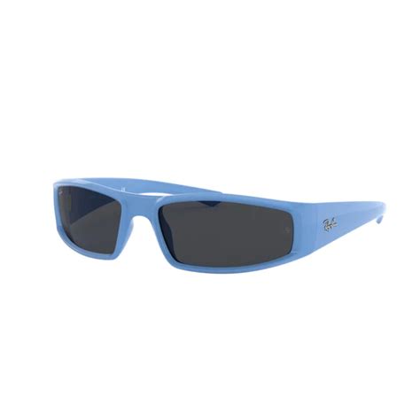 Ray Ban Rb 4335 649087 Light Blue Sunglasses Unisex