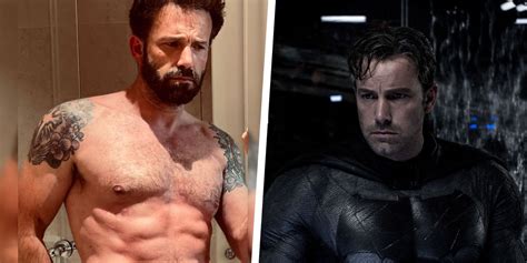 Ben Afflecks Batman Physique On Show In Ripped Shirtless Selfie