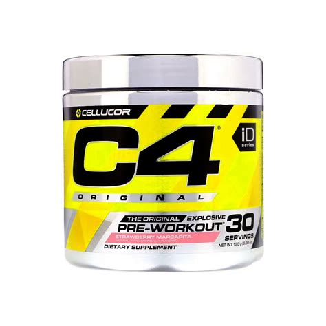 Cellucor C4 Original Id Series Explosive Pre Workout Strawberry Margarita Flavoured Dietary