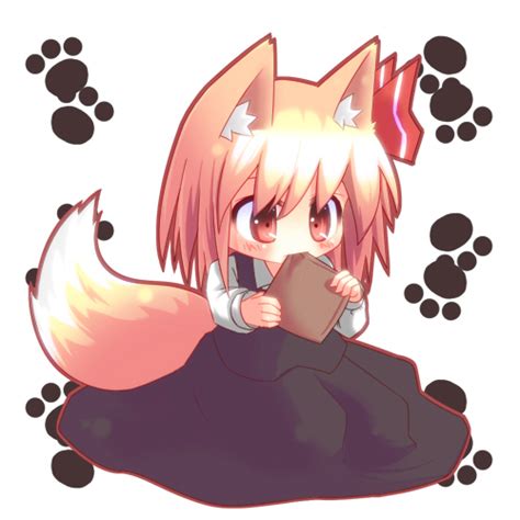 Safebooru Aburaage Animal Ears Biting Blonde Hair Blush Brown Eyes