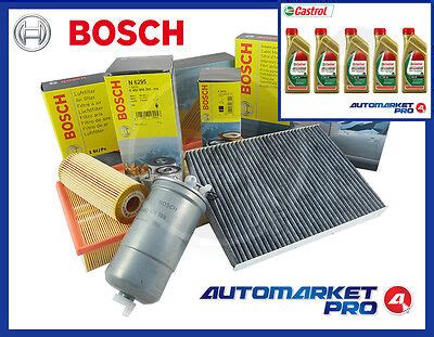 Kit Filtri Tagliando Bosch Mercedes Classe A B Olio