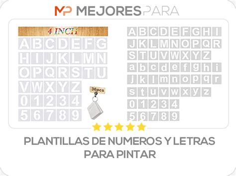 Comprar Plantillas De Numeros Y Letras Para Pintar ️【 Desde 799 € 】 Muy Plegables