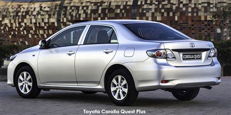 Toyota Corolla Quest 1.6 Specs in South Africa - Cars.co.za