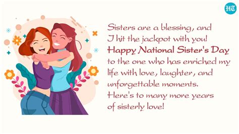 National Sisters Day 2023 Wishes Images Messages And Quotes To