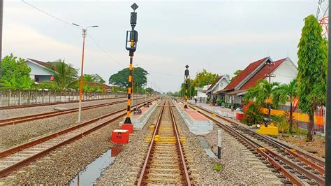 BACKRIDE BY TRAIN Stasiun Randublatung Sampai Stasiun Kradenan YouTube