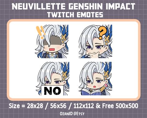 Twitch Emote Pack Genshin Impact Alhaitham Twitch Streamer And Discord