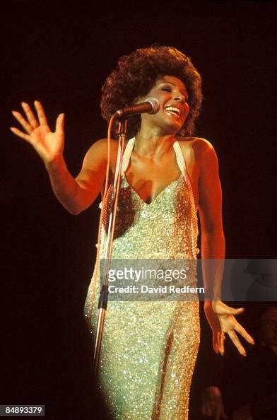 Welsh Singer Shirley Bassey Performing On Stage In Bournemouth News