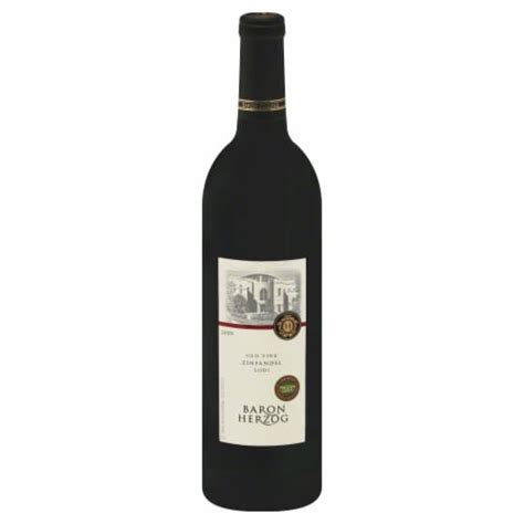 Baron Herzog Old Vine Zinfandel Lodi 750 Ml King Soopers