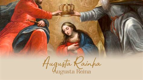 Augusta Rainha A piedosa oração a Mãe dos céus Comunidade Olhar