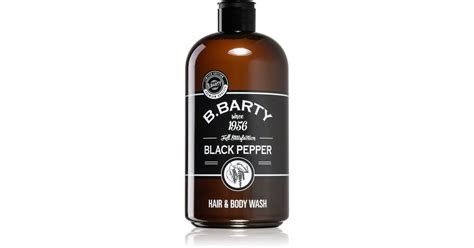 Bettina Barty Black Pepper gel de duche e champô 2 em 1 notino pt