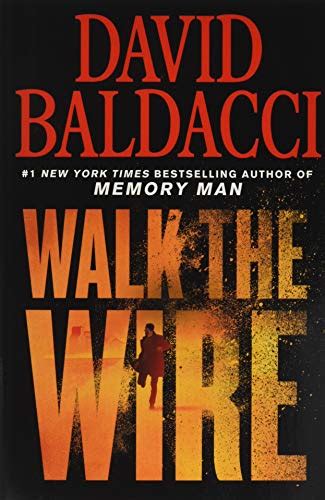 Walk The Wire Memory Man Series By David Baldacci Used