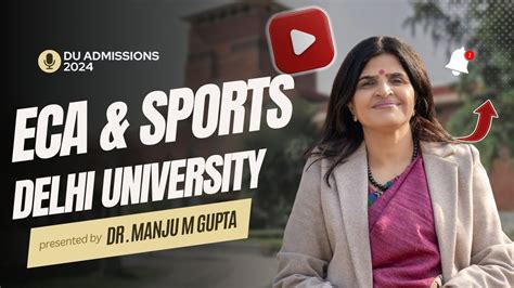 ECA SPORTS QUOTA Delhi University Admissions 2024