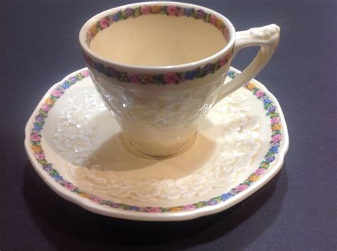 Crown Ducal Gainsborough Demitasse Cup And Saucer Etsy