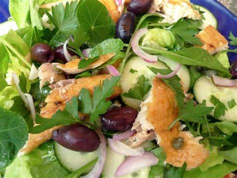 Salade Met Gerookte Makreel De Gezonde Kok Food Soup Healthy