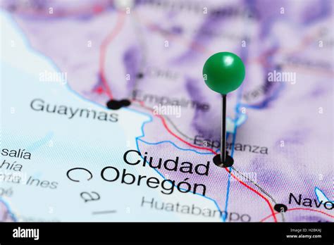 Ciudad obregon mexico map hi-res stock photography and images - Alamy