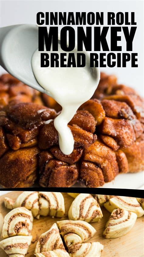 Cinnamon Roll Monkey Bread Recipe Cinnamon Roll Monkey Bread Monkey