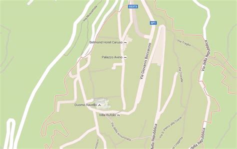 Map of Ravello