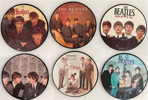 Beatles 6 Pictures Discs Multiple Titles 45 Rpm Catawiki