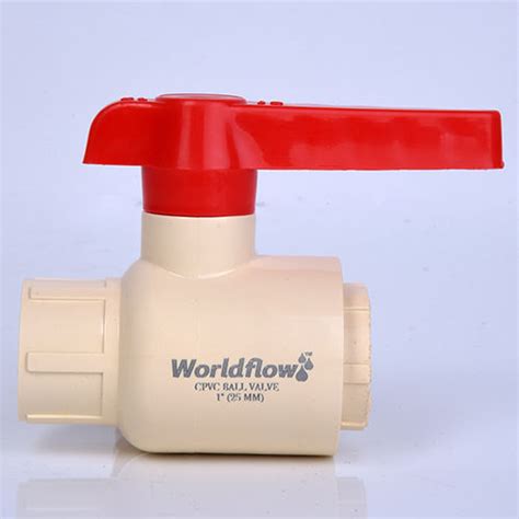 25mm CPVC Ball Valve Affordable Price Commercial Use Smooth Finish