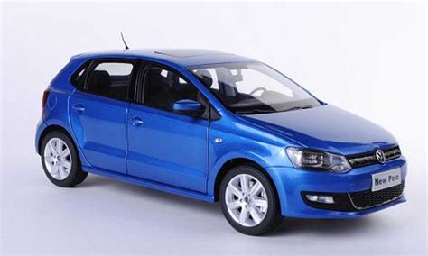 Volkswagen Polo V Blu Asien Version Paudi Modellini Auto