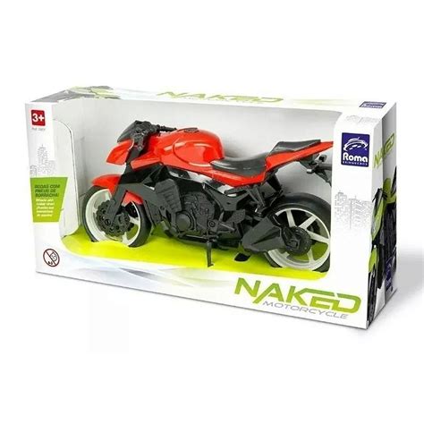 Moto Roma Brinquedos Naked Motorcycle Esportiva Sortidas Palufe Presentes