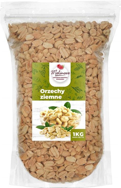 Orzeszki Orzechy Ziemne 1kg Prażone Bez Soli 1000g Ceny i opinie