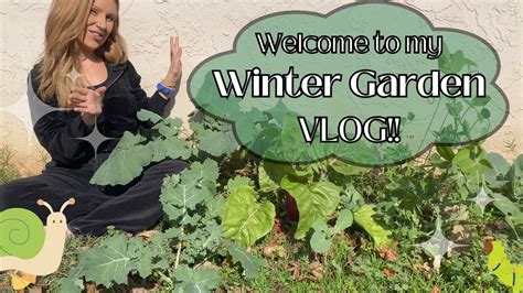 My Winter Garden Tour And Vlog YouTube