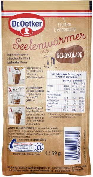 Dr Oetker Seelenwärmer Tassen Cremepudding Schokolade online kaufen