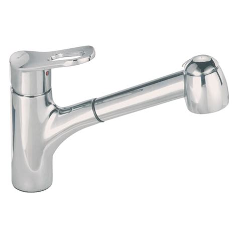 Blanco Aires Ii Satin Nickel 1 Handle Pull Out Kitchen Faucet At