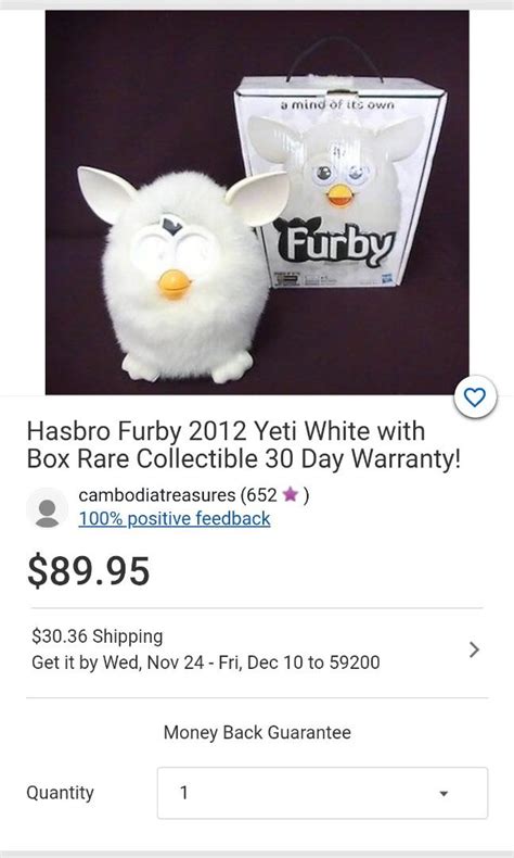 Hasbro Furby Yeti White 2012, Hobbies & Toys, Collectibles & Memorabilia, Fan Merchandise on ...