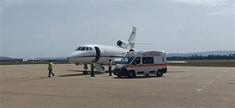 Volo Urgente Da Alghero A Genova Per Una Neonata In Pericolo Di Vita