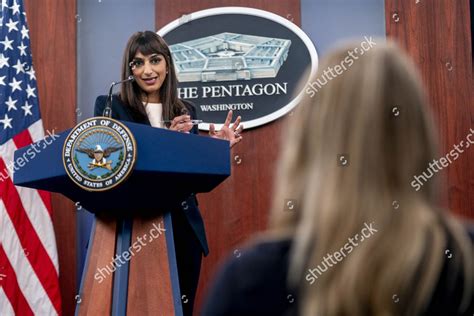 Deputy Pentagon Press Secretary Sabrina Singh Editorial Stock Photo ...