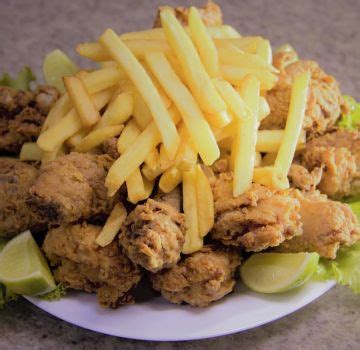 Aprende A Preparar Este Rico Pollo Frito Con Papas Fritas En Minutos