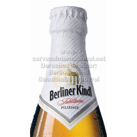 Berliner Kindl Jubiläums Cerveza Alemana Pils 50cl Pilsner