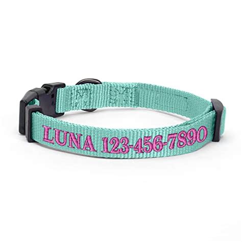 Collar Para Perros Con Nombre Y N Mero De Tel Fono Los Mejores