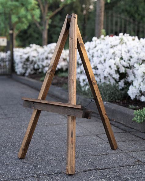 Amazon Wooden Easel Wedding Sign Stand Floor Easel For Welcome