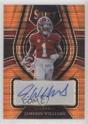 Jameson Williams Orange Pulsar RS JWI Prices 2022 Panini Select