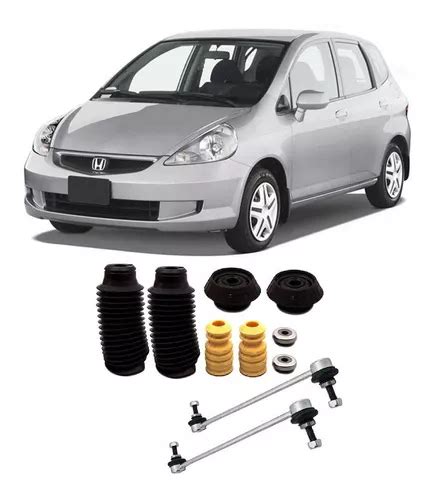 Kit Batente Honda Fit Dianteiro Bieleta At