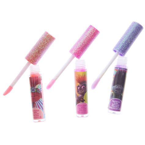 Townley Girl Trolls World Tour Super Sparkly 7 Pieces Party Favor Lip