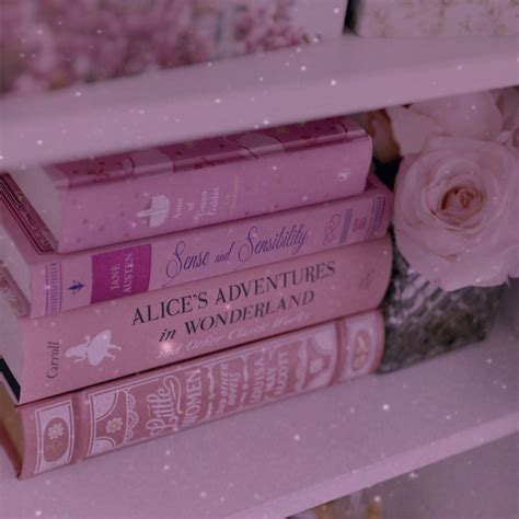 Pink Books Classics Aesthetics Super Cute Y K Pink Aesthetic