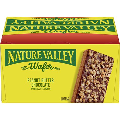 Nature Valley™ Wafer Bars Peanut Butter Chocolate 12 Ct 1 3 Oz General Mills Foodservice