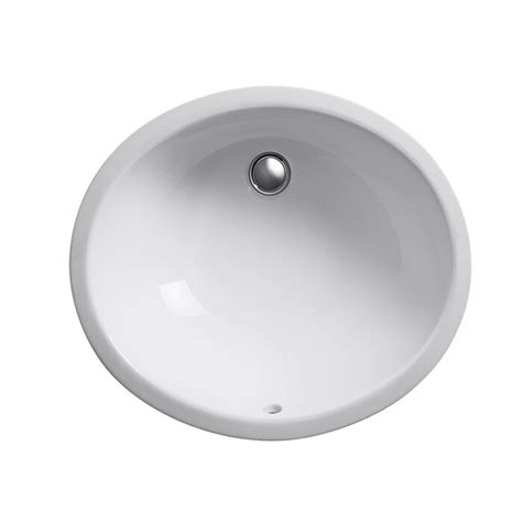 Kohler Caxton® Vitreous China Oval Undermount Bathroom Sink And Glazed Underside And Reviews Wayfair