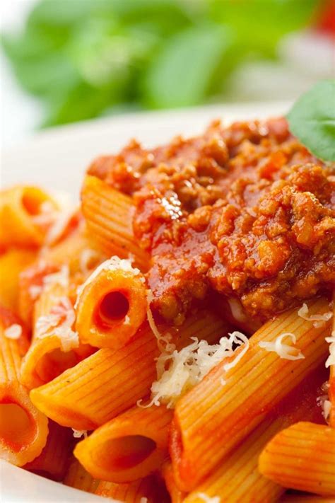 Penne Bolognese Recipe Izzycooking