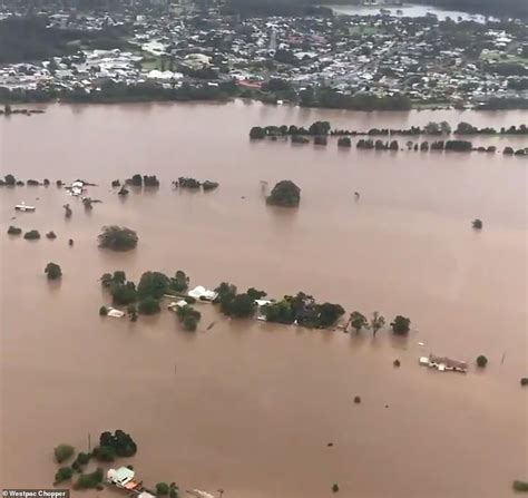 Incredible Satellite Images Show The Scale Of Flooding Across Nsw