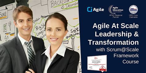 Agile At Scale Leadership And Transformation W Scrumscale Framework