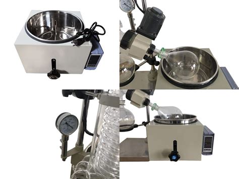 V Glass L Lab Rotary Evaporator Manual Lifting Rotavapor Lab