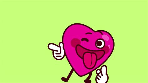 funny heart animated , valentine day 28380452 Stock Video at Vecteezy