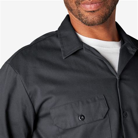 Mens Long Sleeve Work Shirt Dickies Us