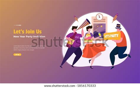 4 Come Join Us Invitation New Year Images, Stock Photos & Vectors | Shutterstock